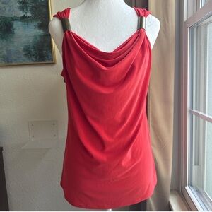 Kenneth Cole Cowl Neck Sleeveless Top